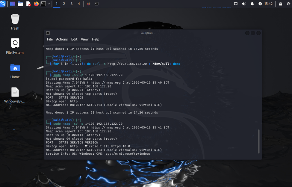 Live IDS traffic generation