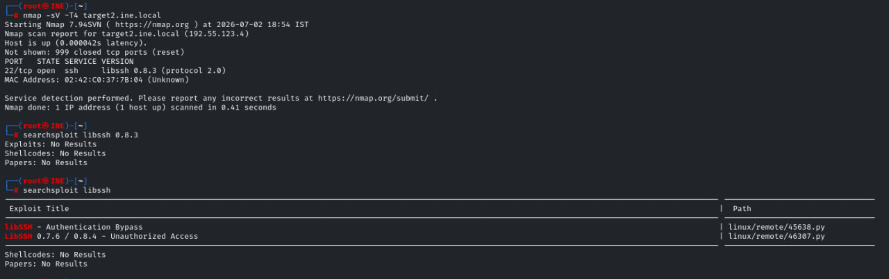 Target 2 enum